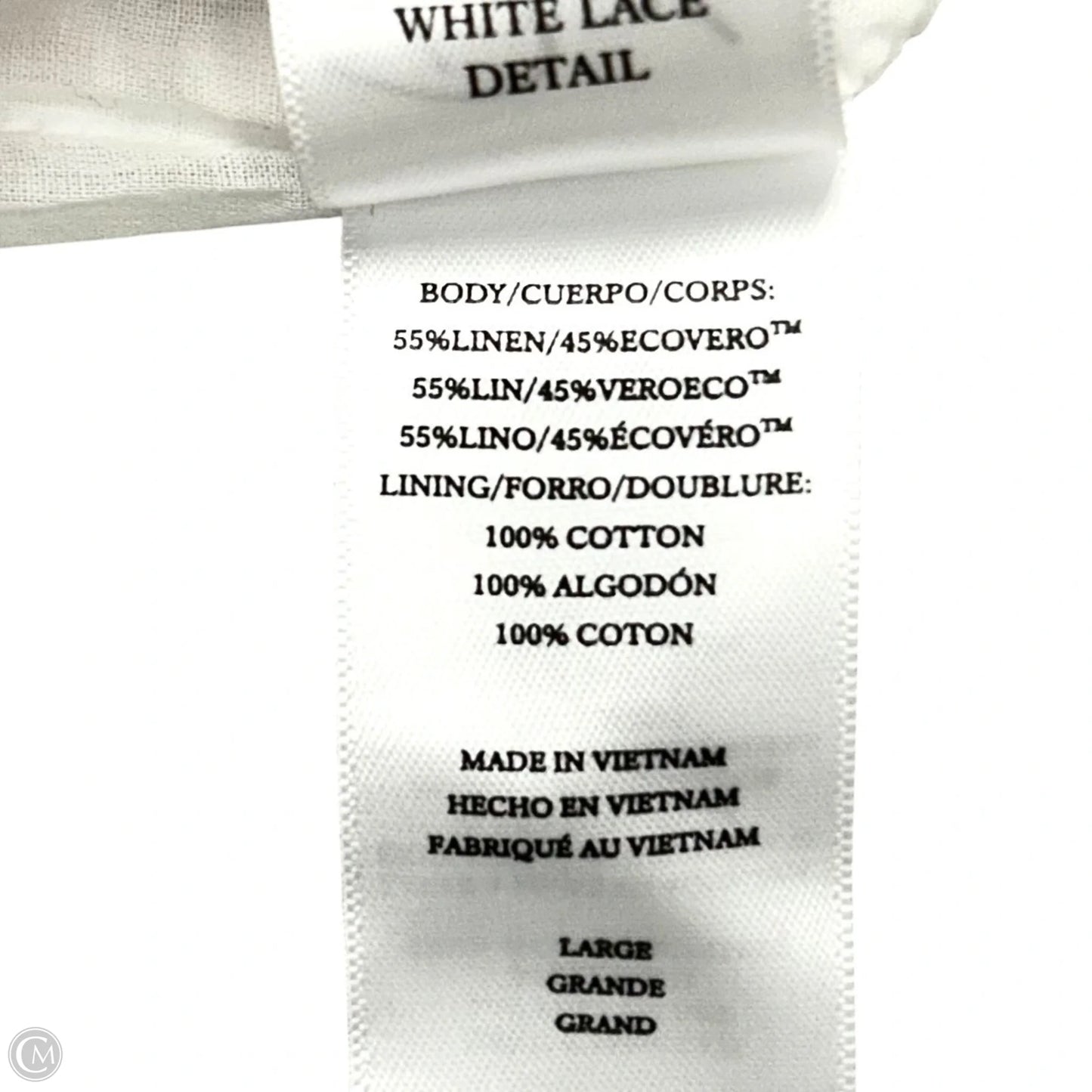 Dress Casual Short By Rails In White, Size: L