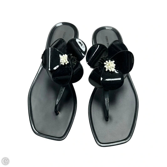 Sandals Designer By Tory Burch In Black, Size: 7