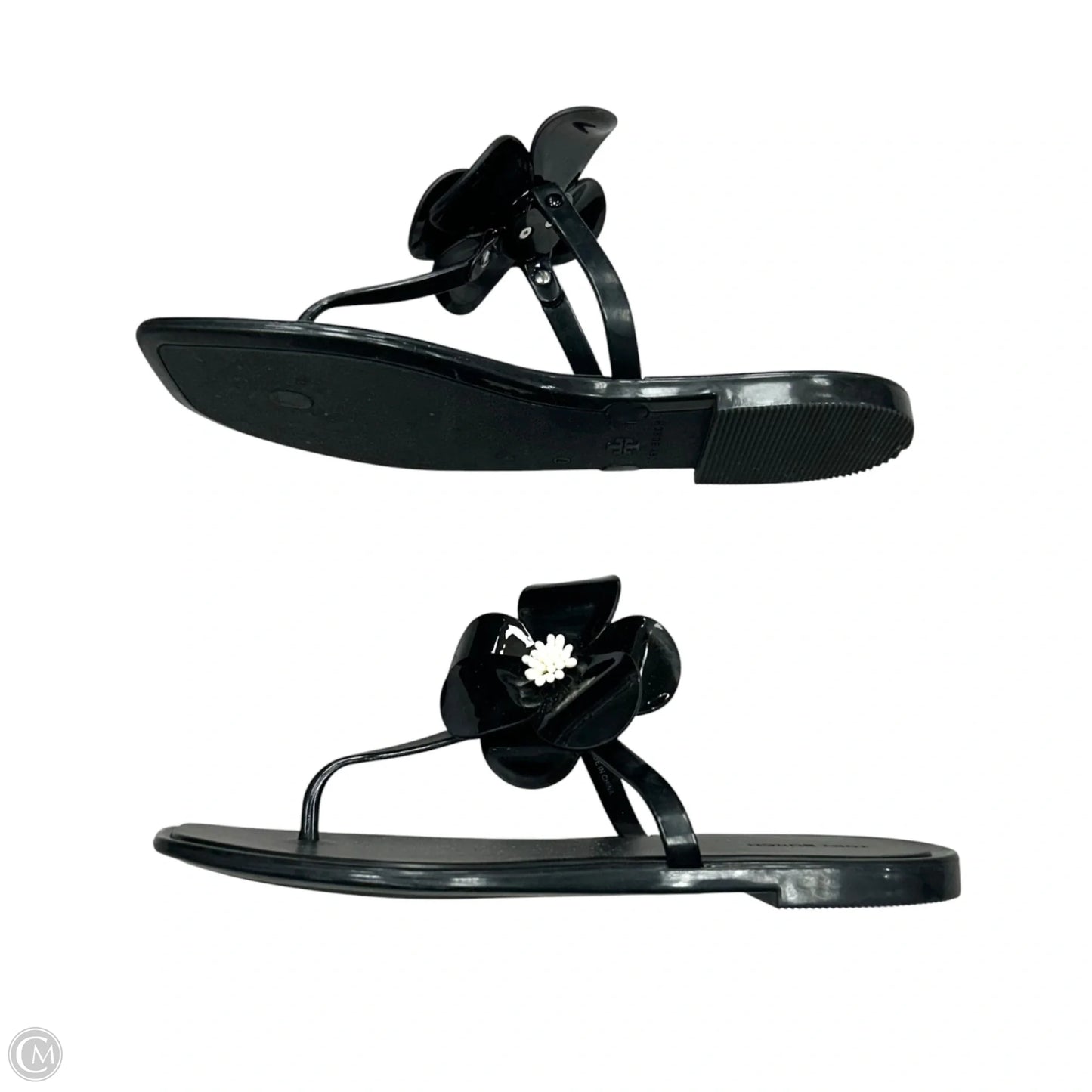 Sandals Designer By Tory Burch In Black, Size: 7