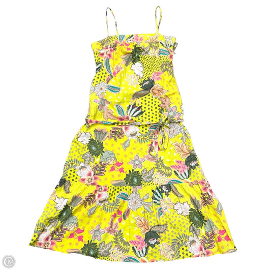Dress Casual Maxi By Loft In Yellow, Size: S