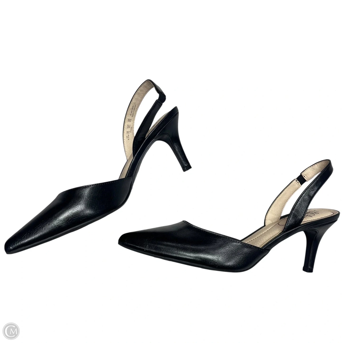 Shoes Heels Kitten By Life Stride In Black, Size: 9.5
