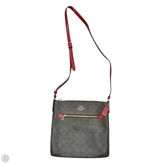 Crossbody Designer By Coach, Size: Small