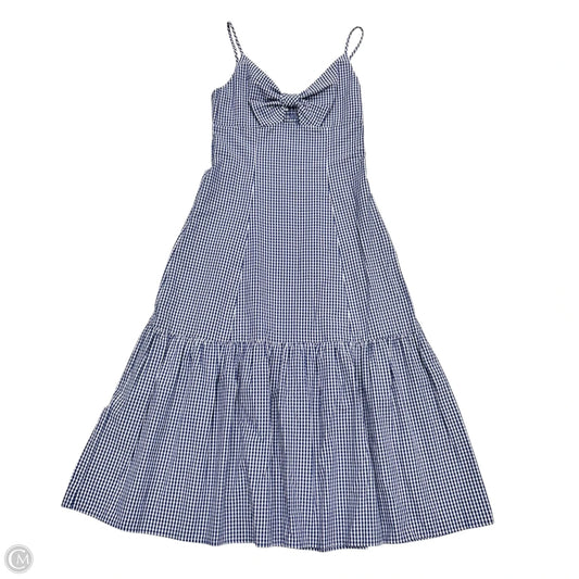 Dress Casual Midi By Rails In Blue & White, Size: S