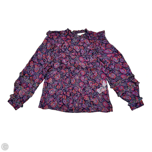 Top Long Sleeve By Cleobella In Floral Print, Size: S
