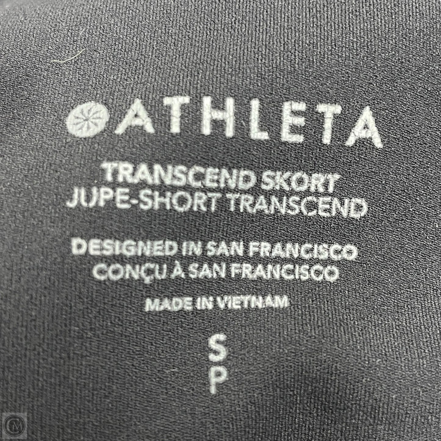 Athletic Skirt By Athleta In Black, Size: S