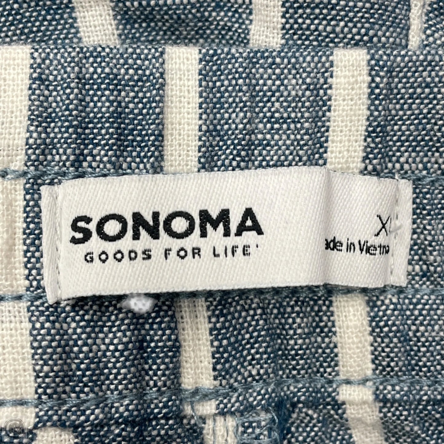 Shorts Set By Sonoma In Blue & White, Size: Xl