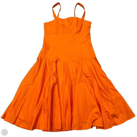 Dress Casual Short By Lauren By Ralph Lauren In Orange, Size: S