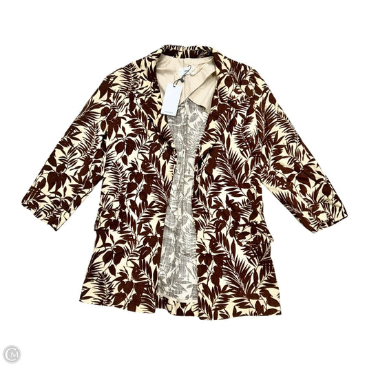 Blazer By Mng In Brown & Tan, Size: Xxs