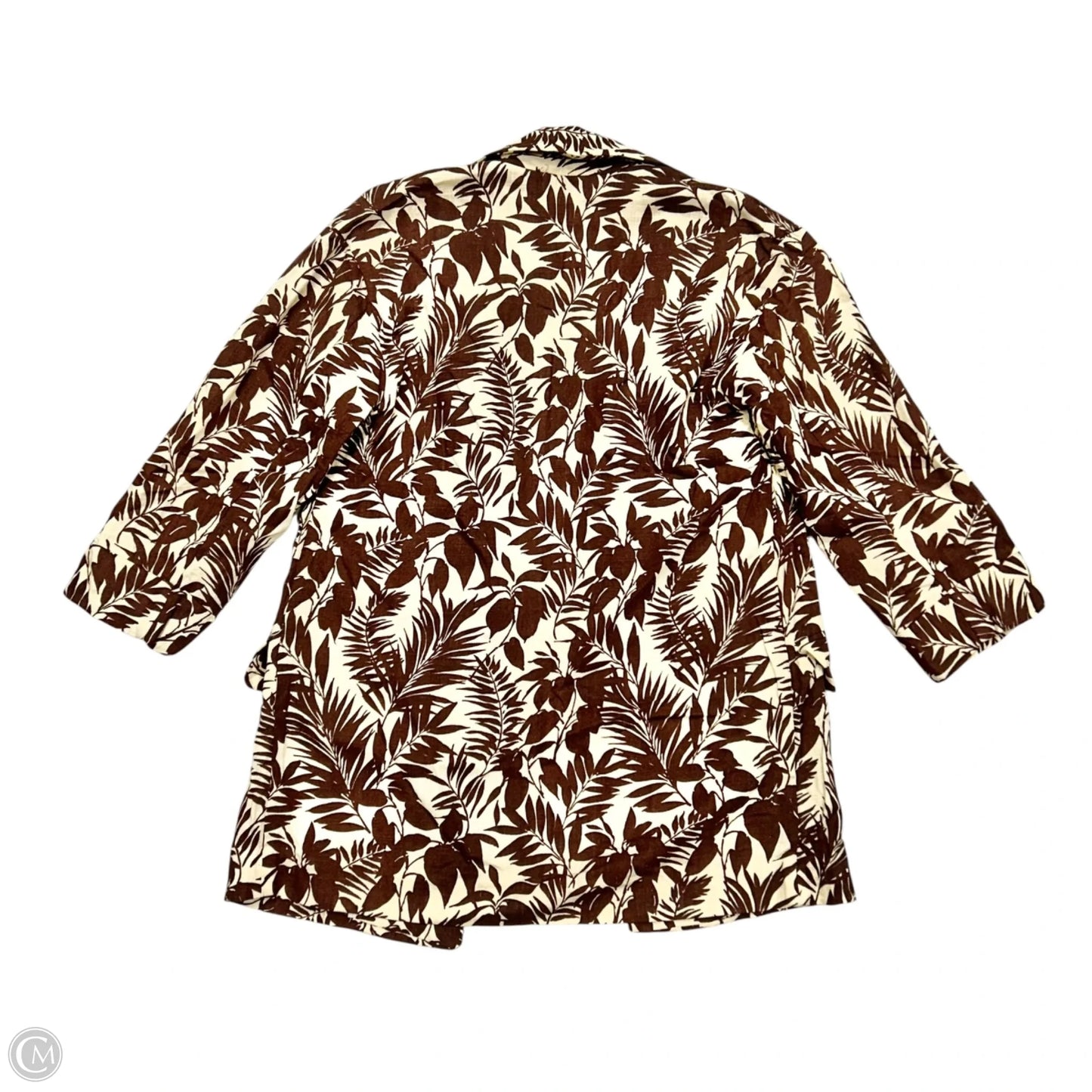 Blazer By Mng In Brown & Tan, Size: Xxs