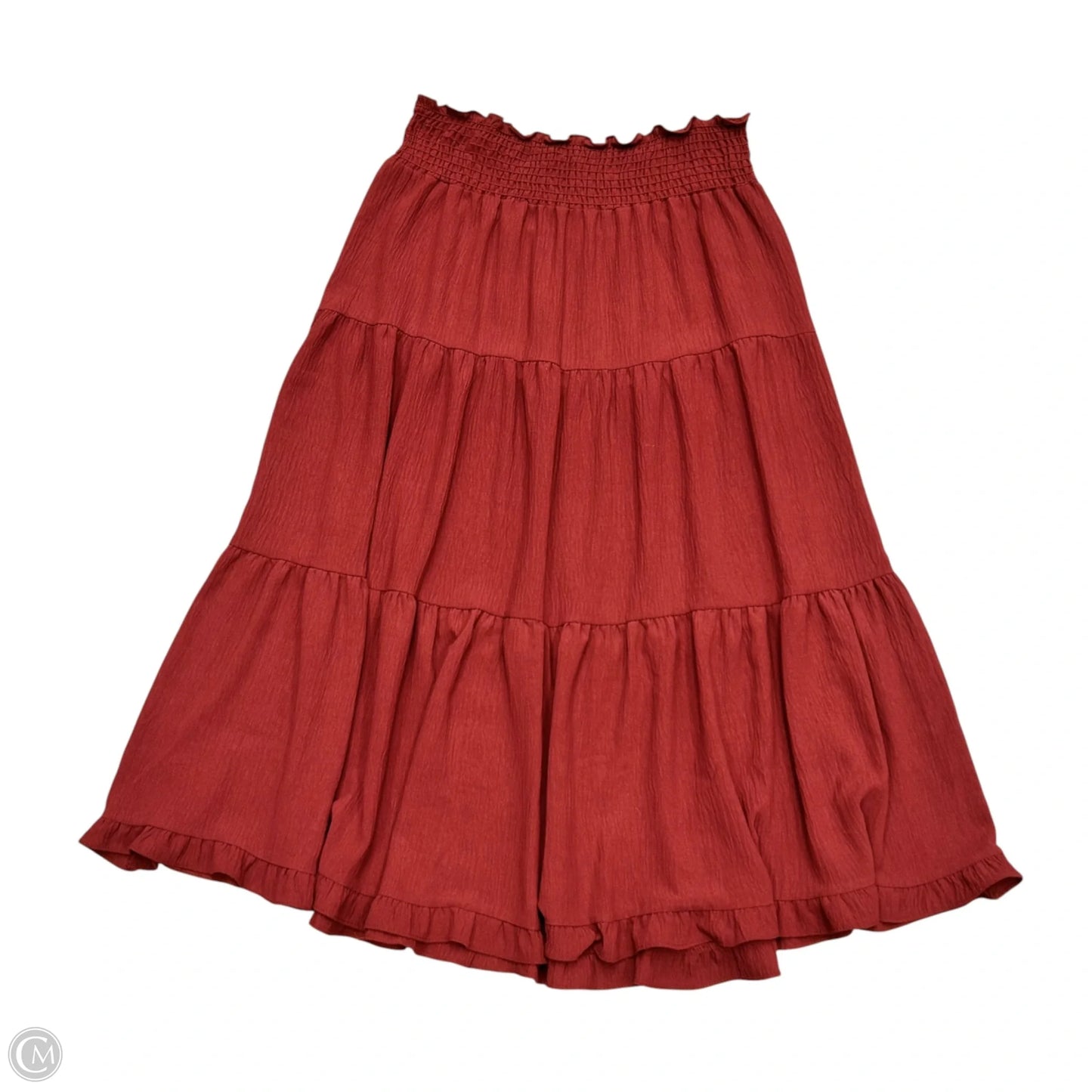 Skirt Maxi By Max Studio In Red, Size: Xl