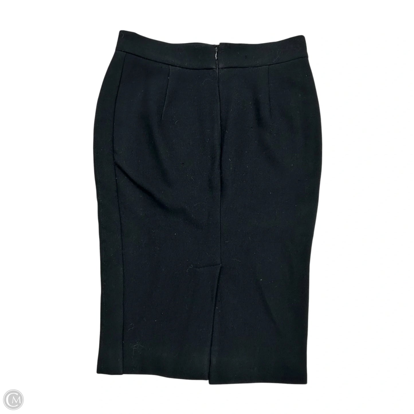 Skirt Luxury Designer By Prada In Black, Size: 8