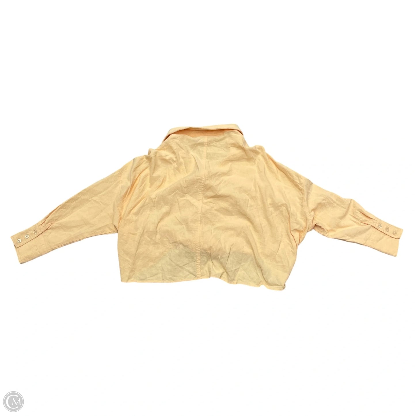 Top Long Sleeve By Mable In Orange, Size: L