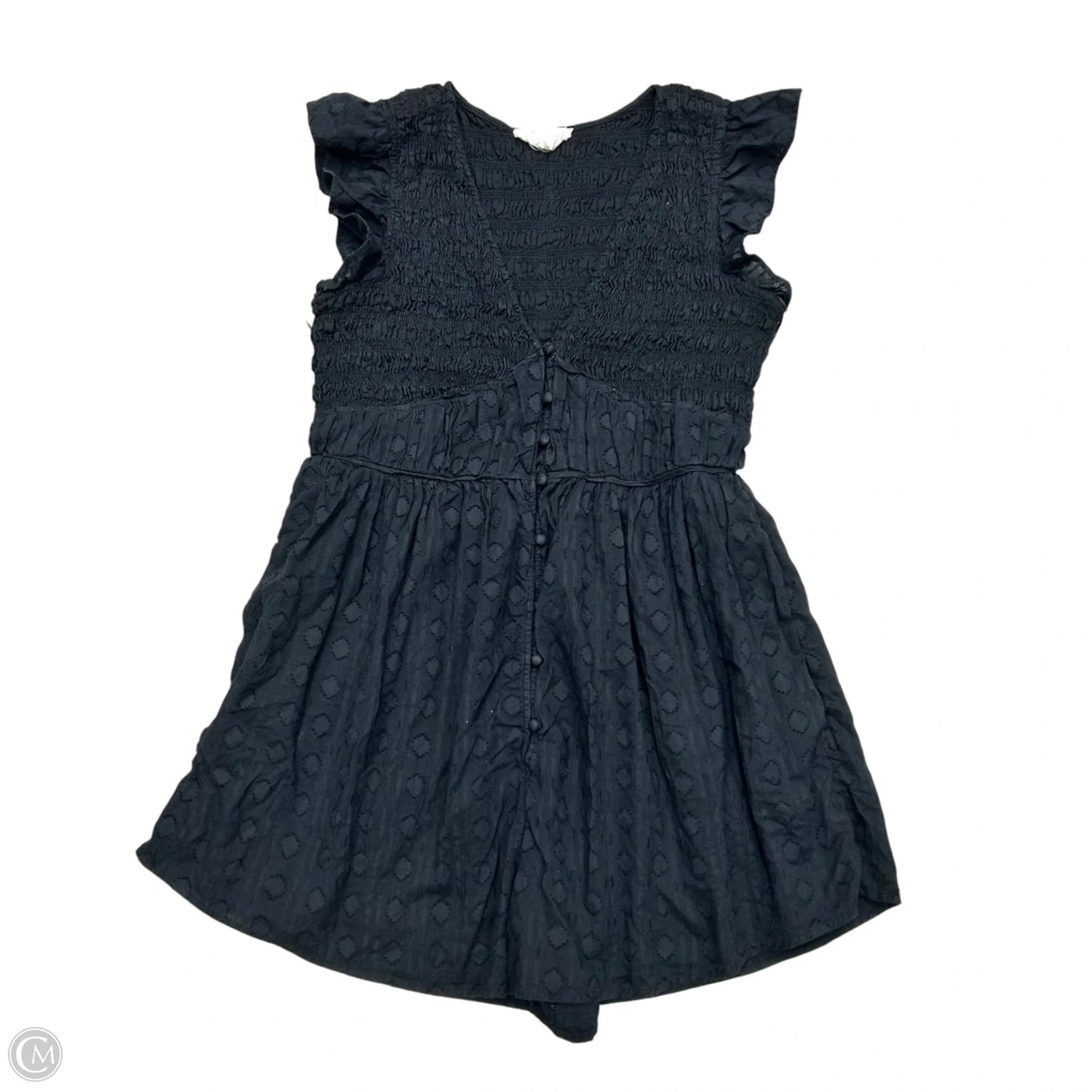 Romper By Anthropologie In Black, Size: L