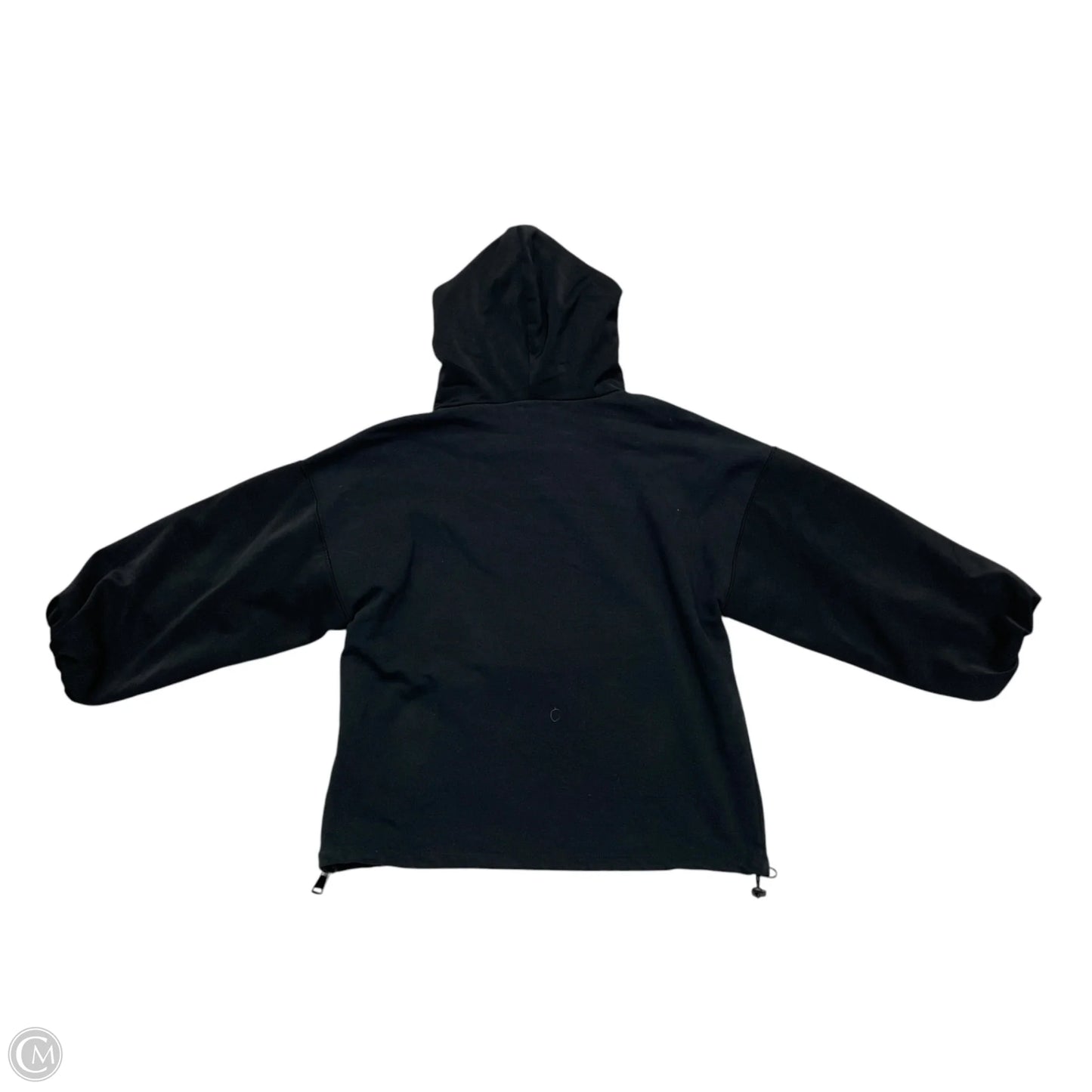 Athletic Sweatshirt Hoodie By Peloton In Black, Size: M