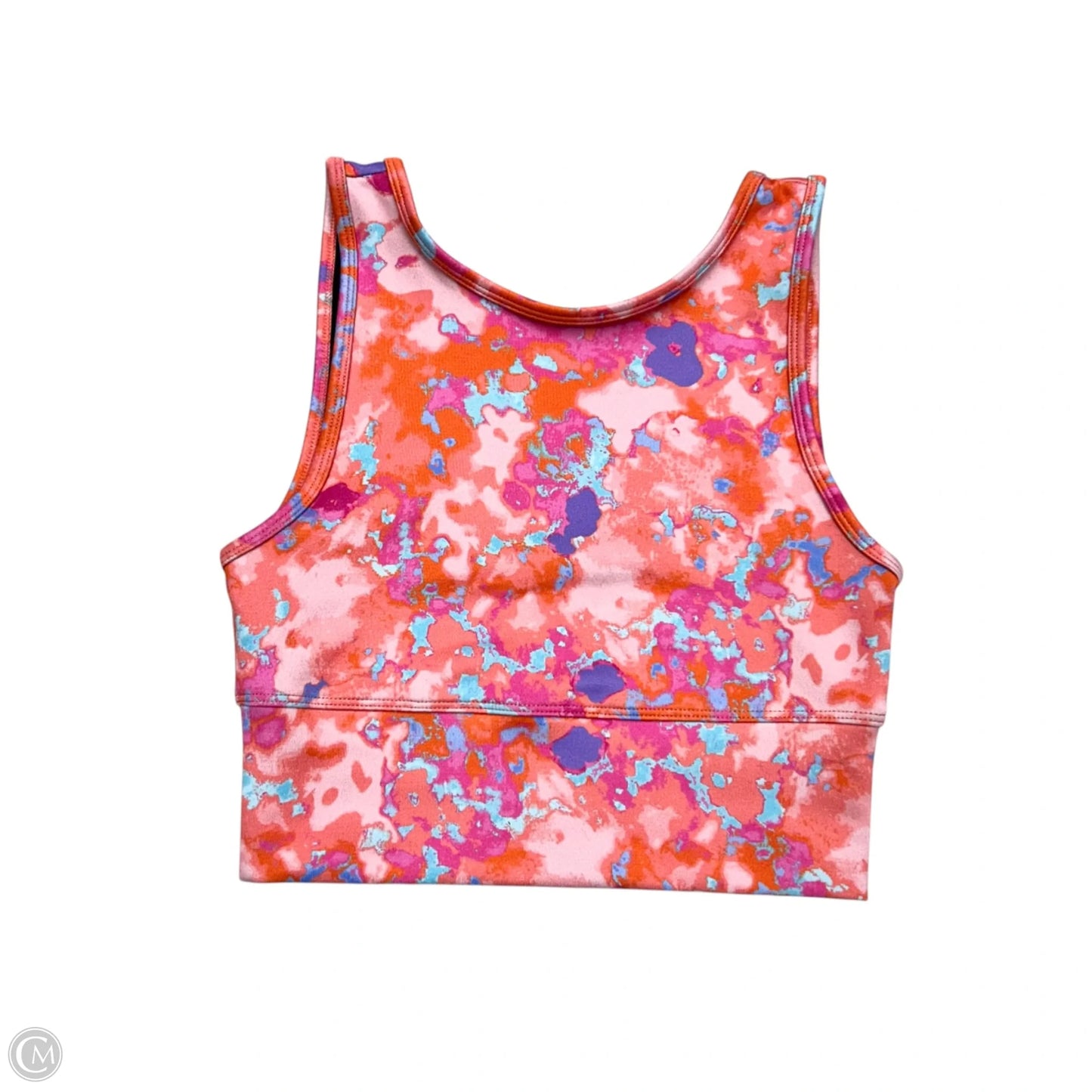 Athletic Bra By Daily Practice By Anthropologie In Orange & Pink, Size: Xs