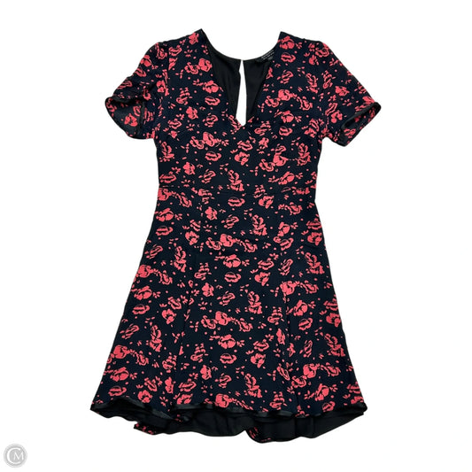 Dress Designer By All Saints In Black & Red, Size: S