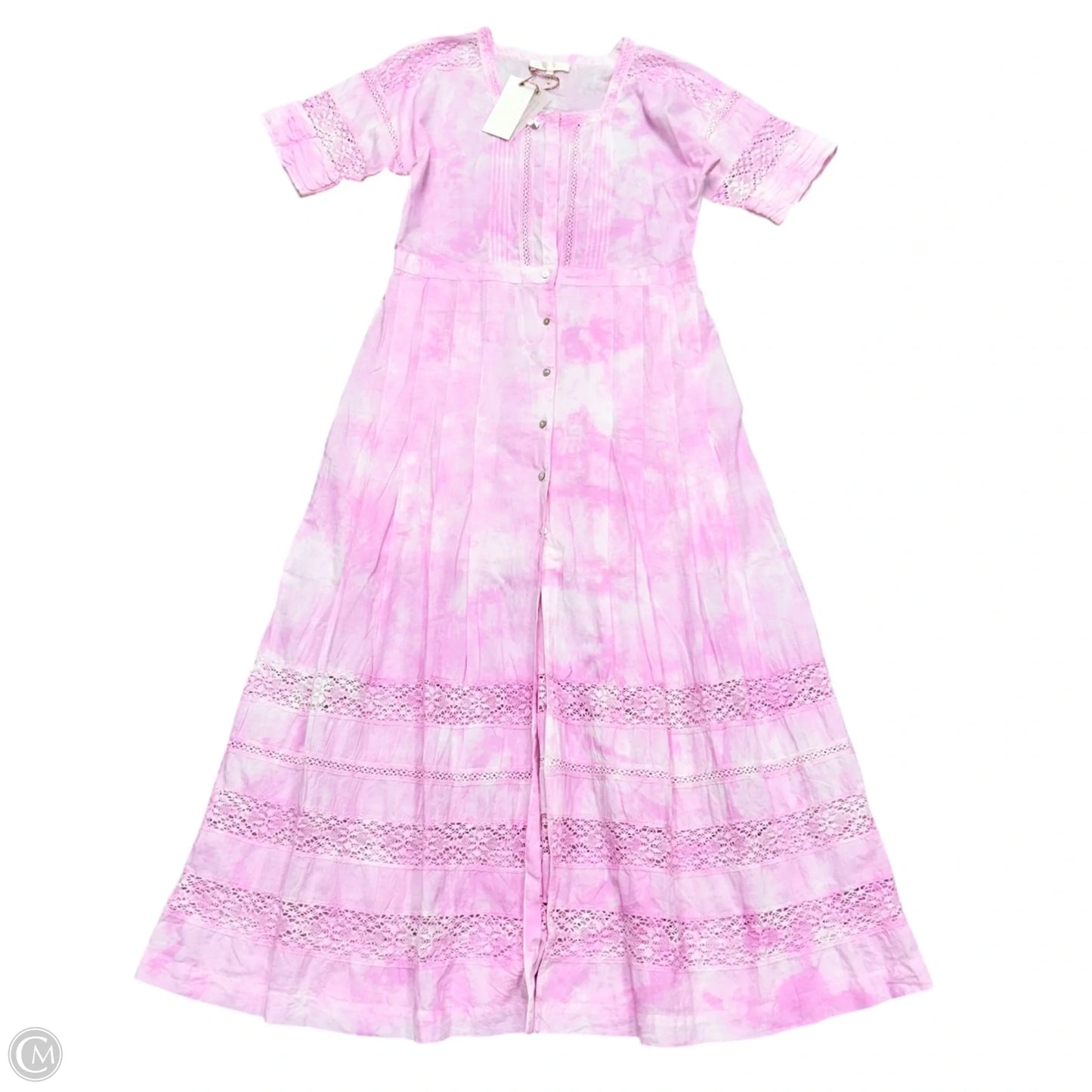 Dress Casual Maxi By Loveshackfancy In Pink, Size: L