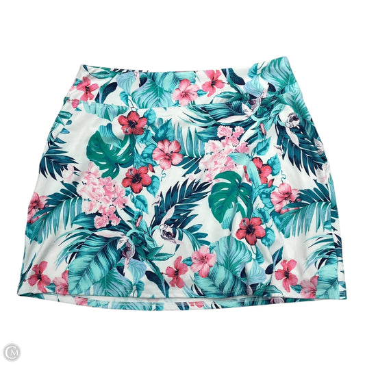 Athletic Skirt By Tommy Bahama In Blue & White, Size: M