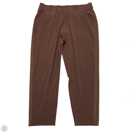 Athletic Pants By Athleta In Brown, Size: Xl