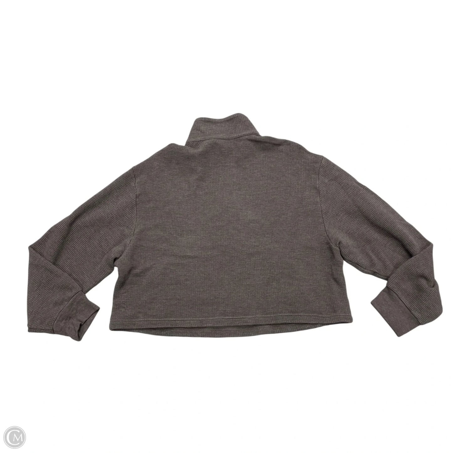 Athletic Sweatshirt Collar By Athleta In Brown, Size: L