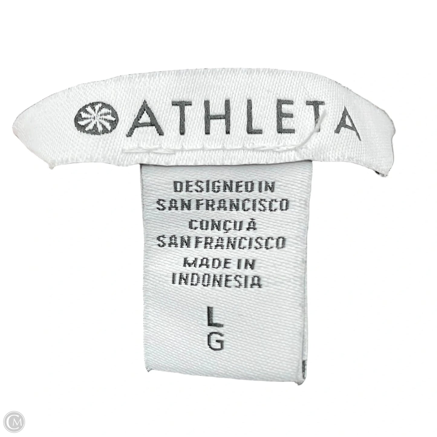 Athletic Sweatshirt Collar By Athleta In Brown, Size: L