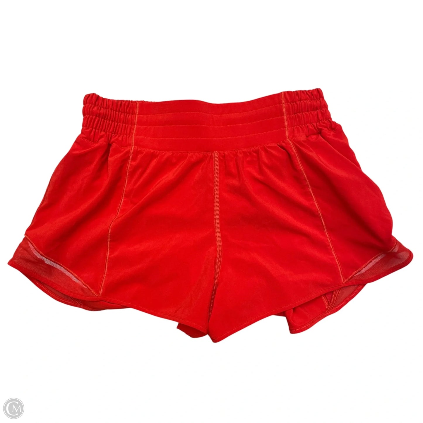 Athletic Shorts By Lululemon In Red, Size: S