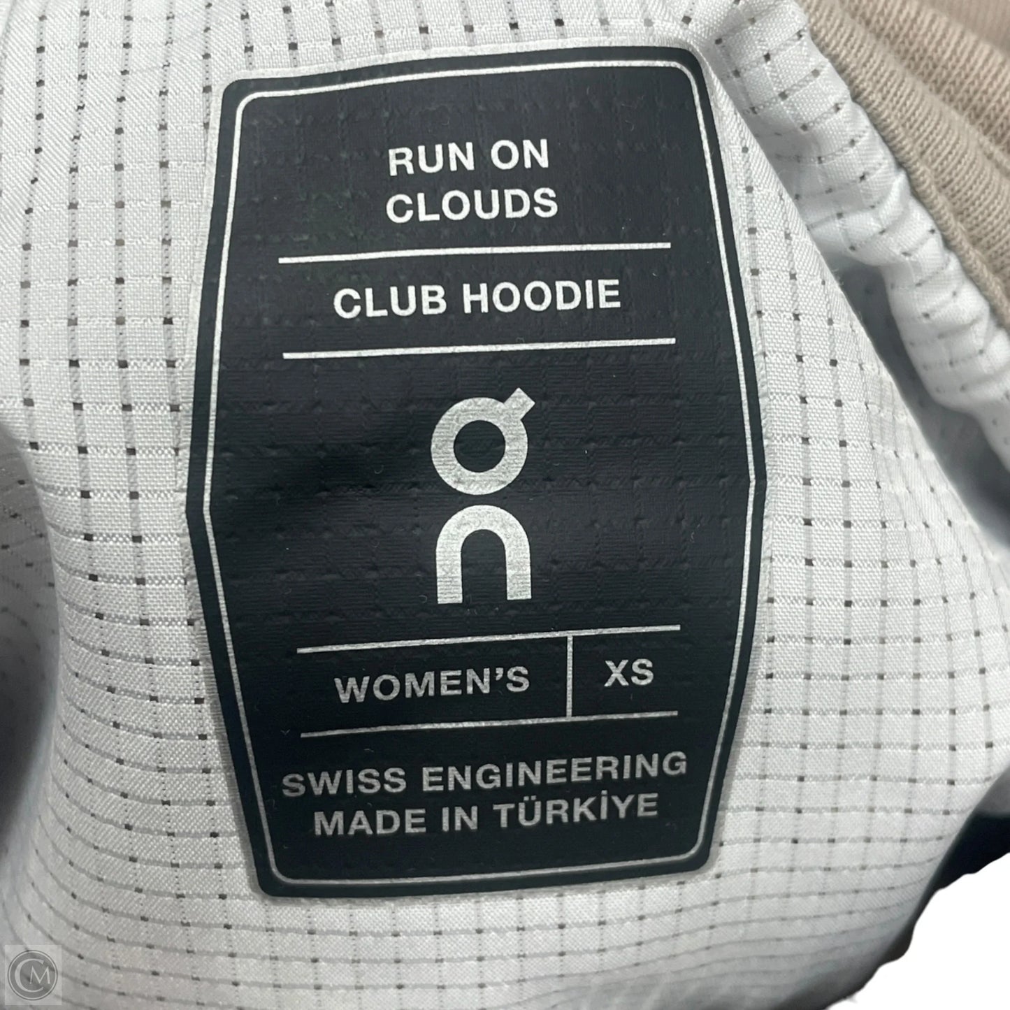 Athletic Sweatshirt Hoodie By On Cloud In Tan, Size: Xs