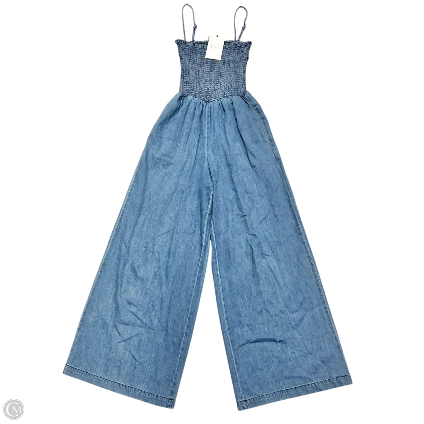 Jumpsuit By Klesis In Blue Denim, Size: S