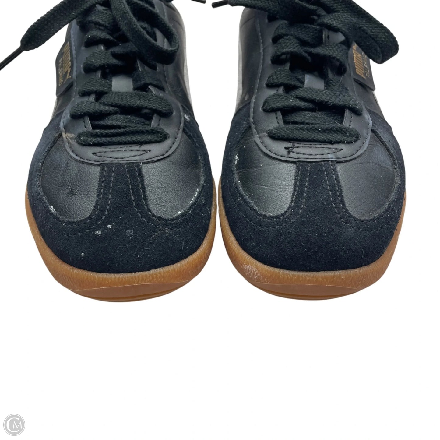 Shoes Sneakers By Puma In Black & White, Size: 9