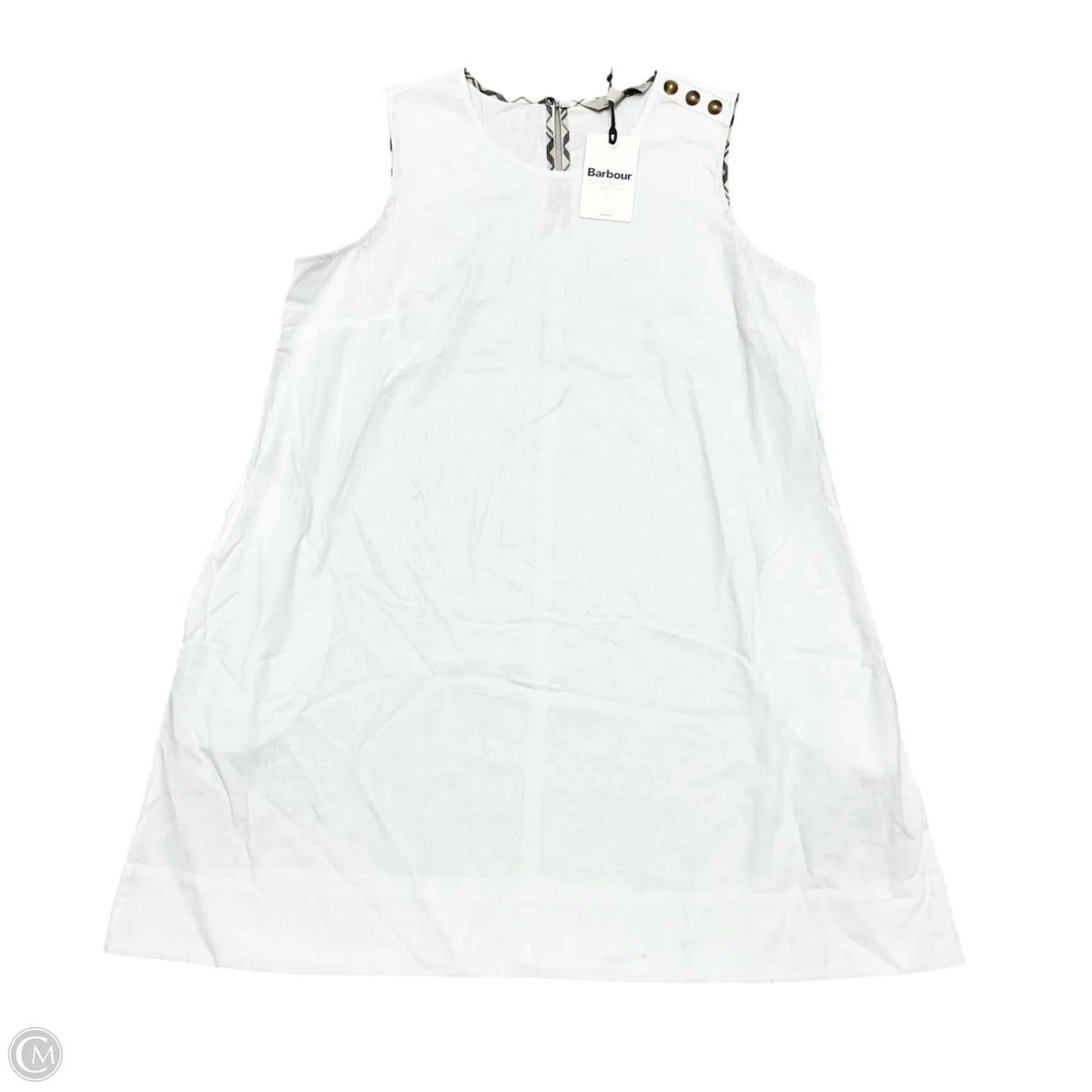Dress Casual Short By Barbour In White, Size: M