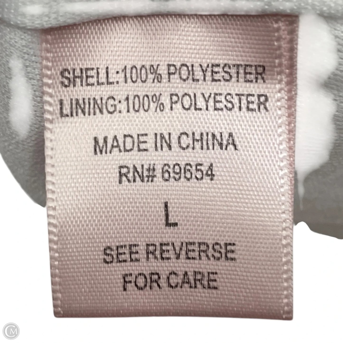 Dress Casual Midi By Dizzy Lizzy In Pink & White, Size: L