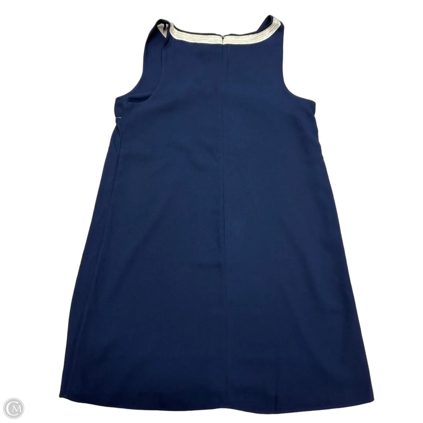 Dress Designer By Lilly Pulitzer In Navy, Size: L