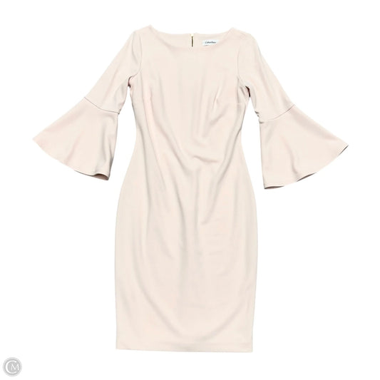 Dress Party Midi By Calvin Klein In Pink, Size: Xs
