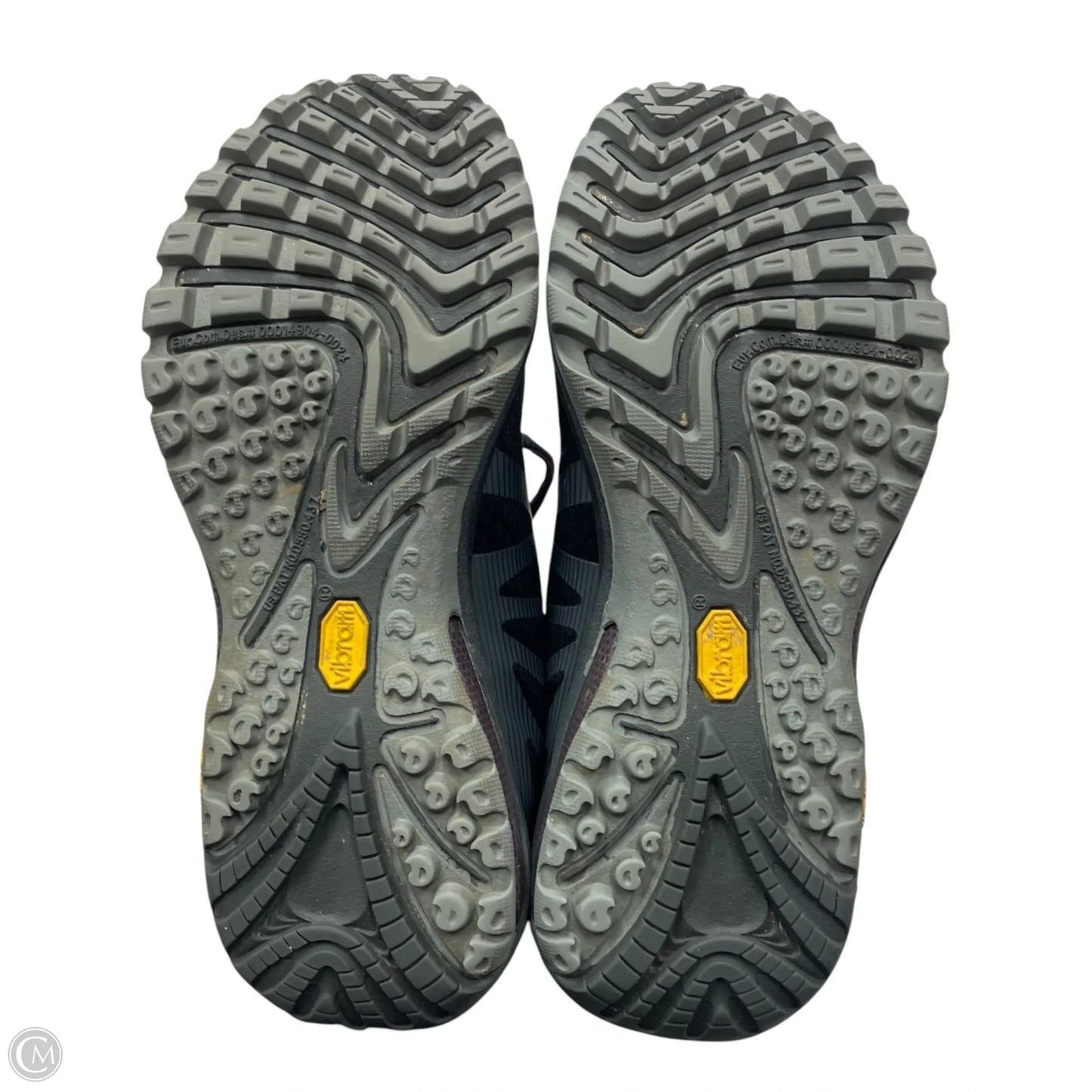 Shoes Athletic By Merrell In Black & Purple, Size: 6.5