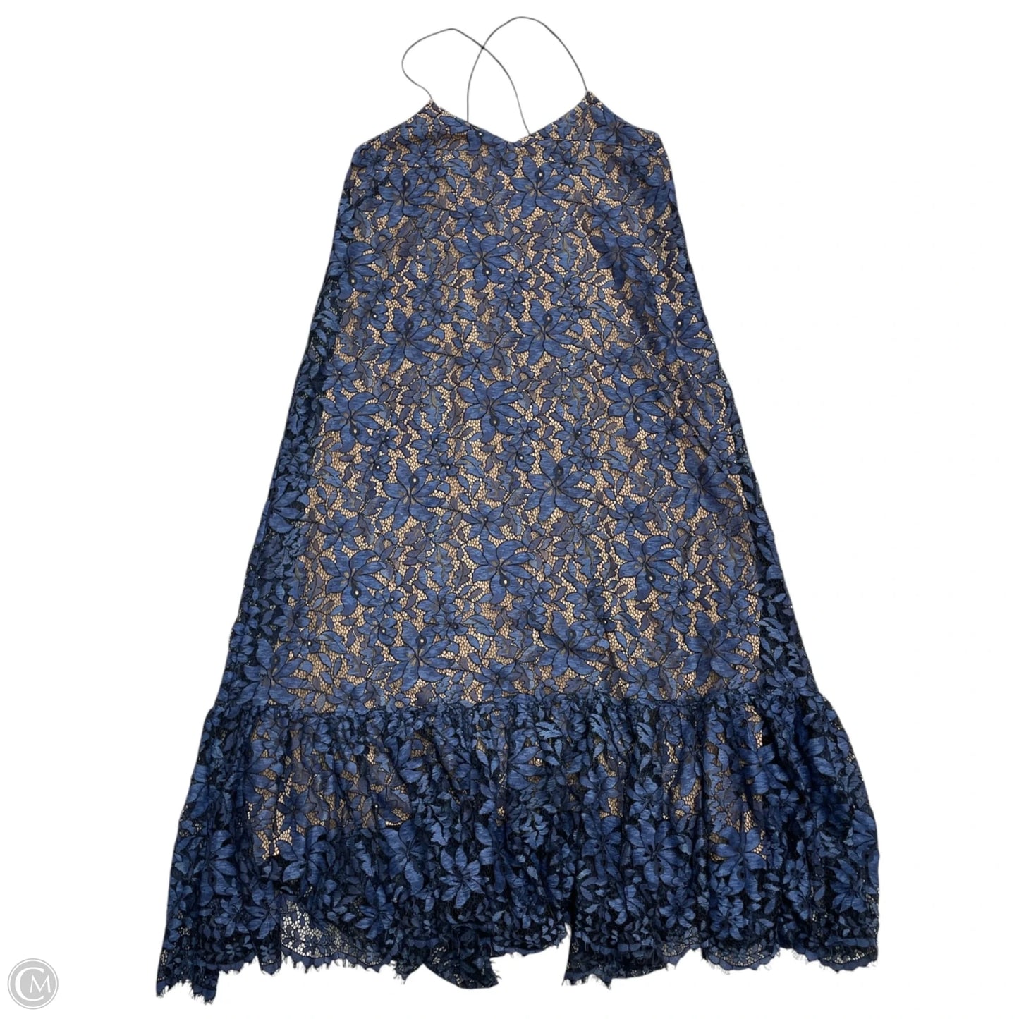 Dress Party Midi By Moulinette Soeurs In Black & Blue, Size: S