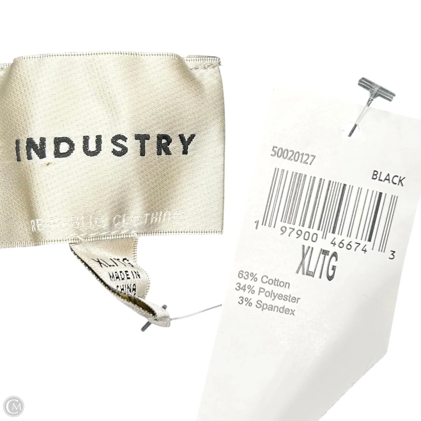 Skirt Maxi By Industry In Black, Size: Xl