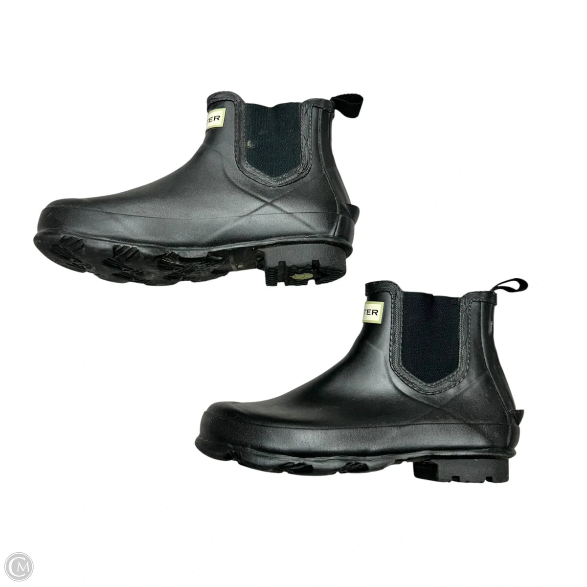 Boots Rain By Hunter In Black, Size: 7