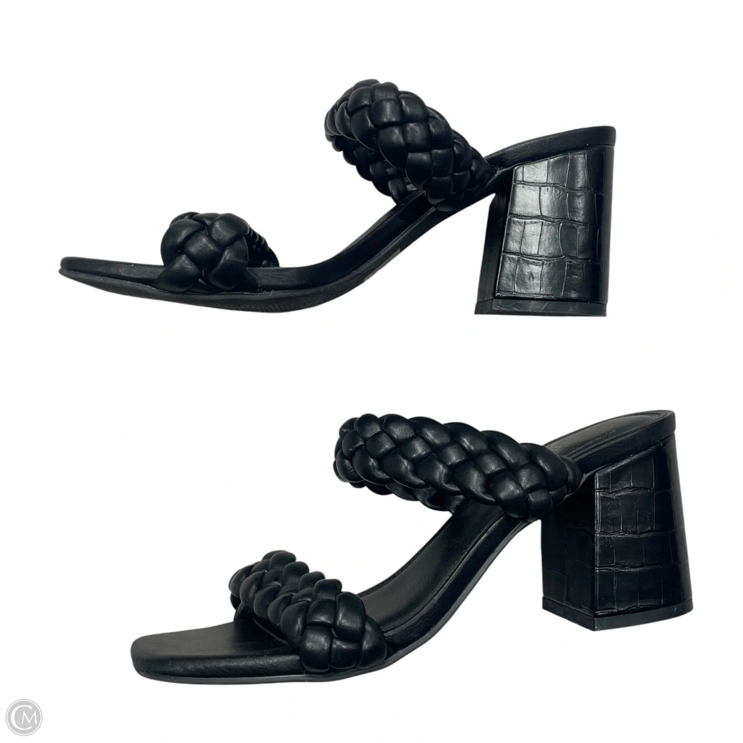 Sandals Heels Block By Dolce Vita In Black, Size: 7
