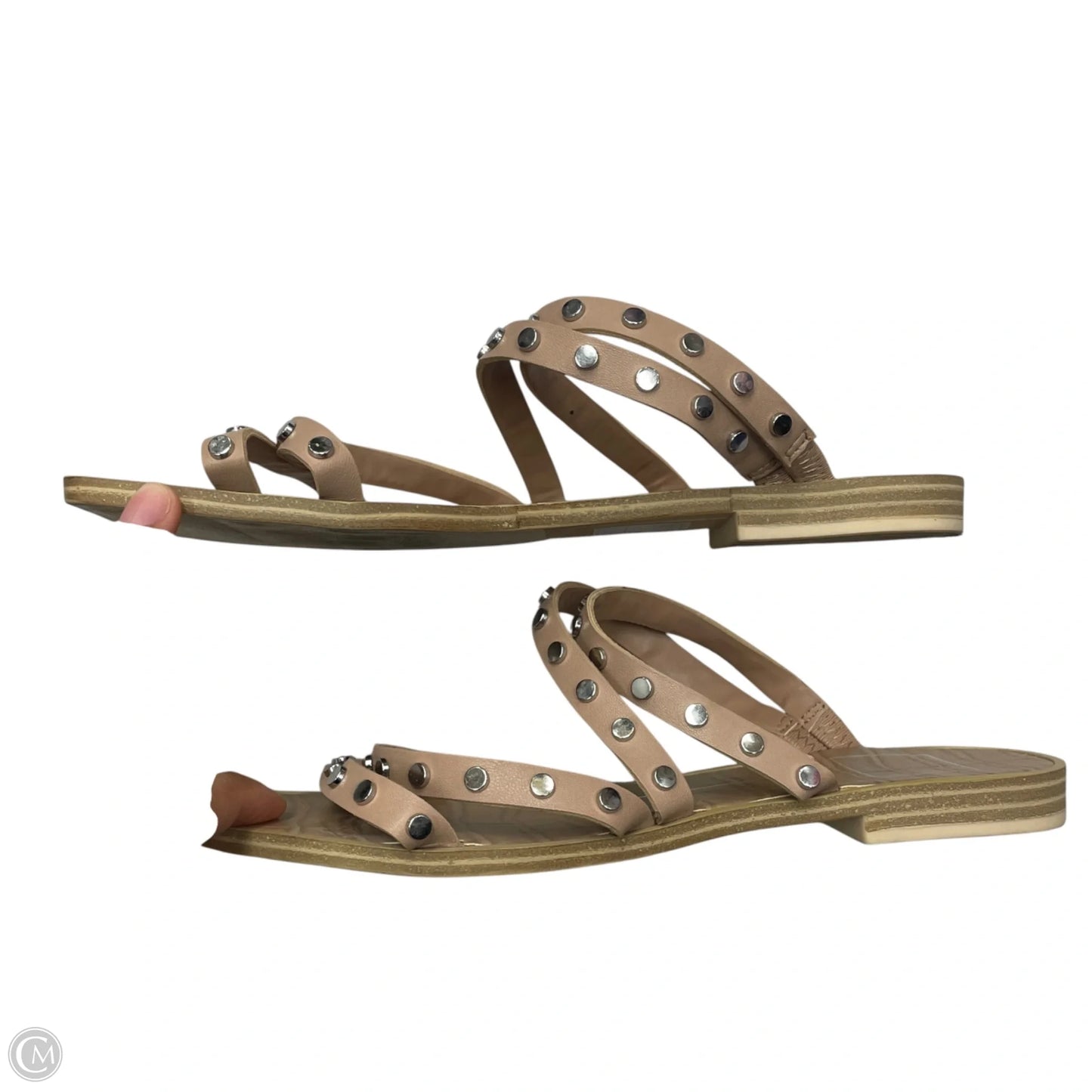 Sandals Flats By Dolce Vita In Beige, Size: 7.5