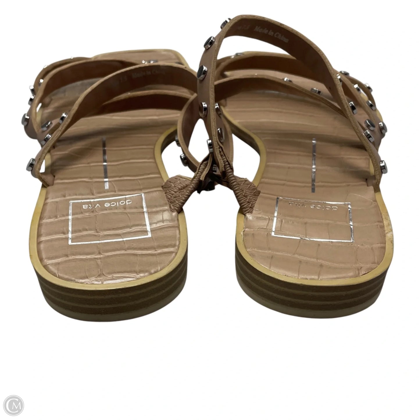 Sandals Flats By Dolce Vita In Beige, Size: 7.5