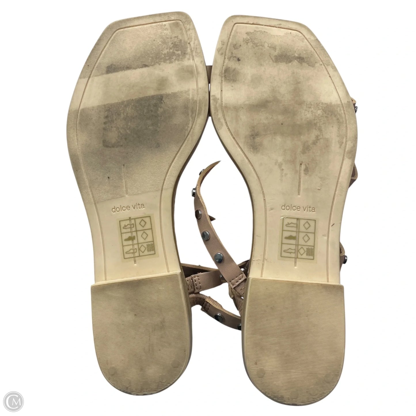 Sandals Flats By Dolce Vita In Beige, Size: 7.5
