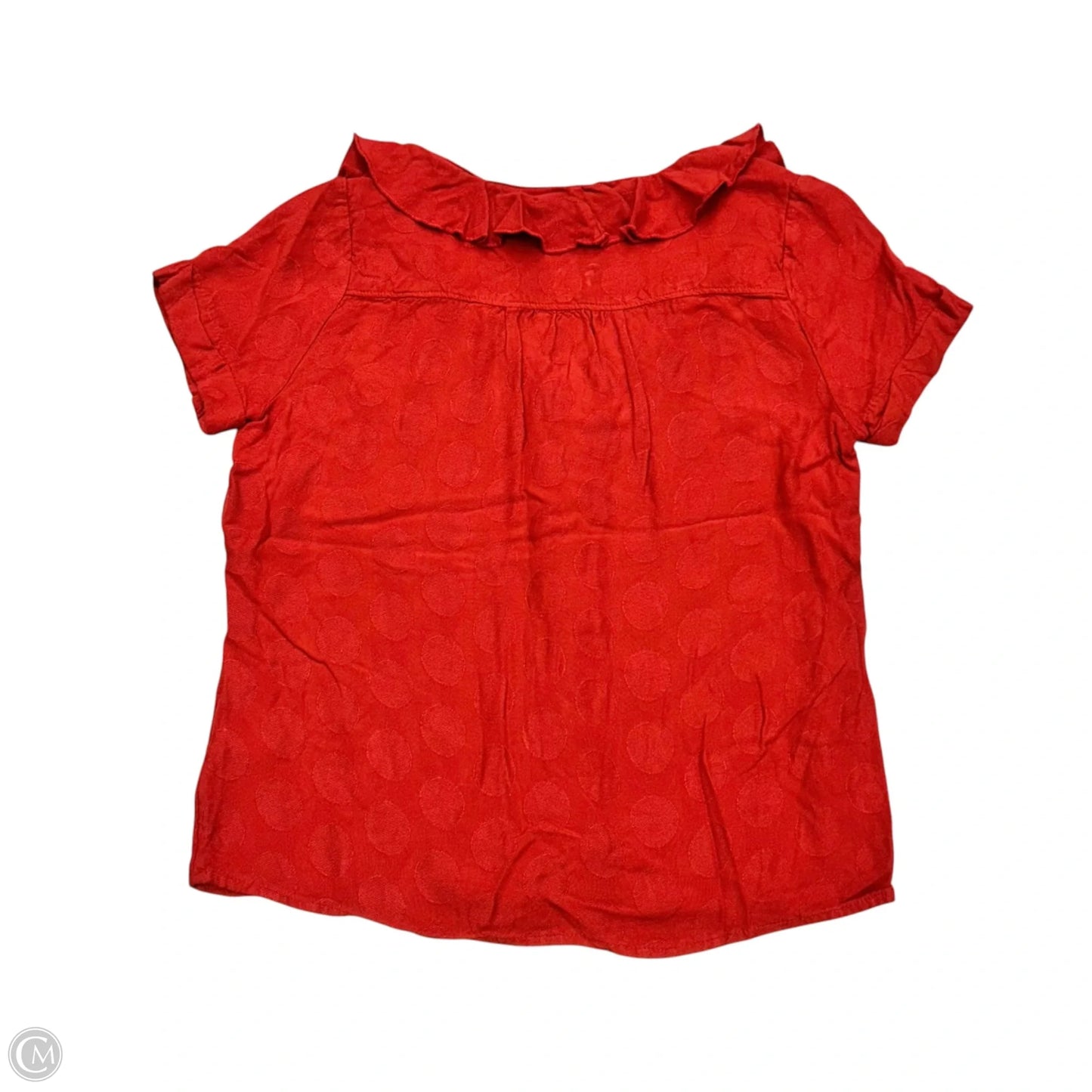 Top Short Sleeve By Maeve In Red, Size: Xs