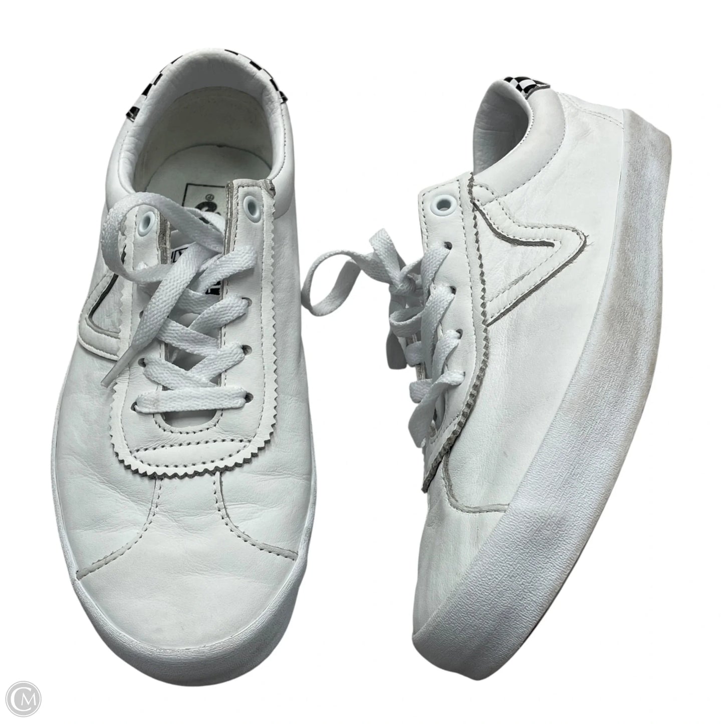 Shoes Sneakers By Vans In White, Size: 9