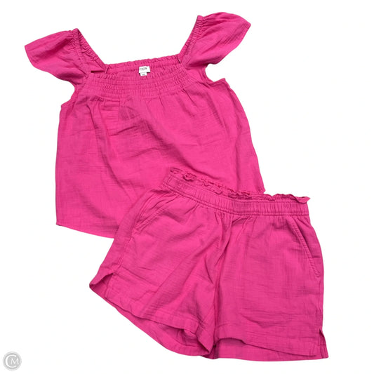 Shorts Set By J. Crew In Pink, Size: Xs
