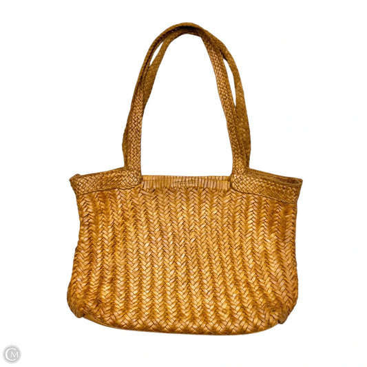 Handbag Leather By Vilenca, Size: Medium