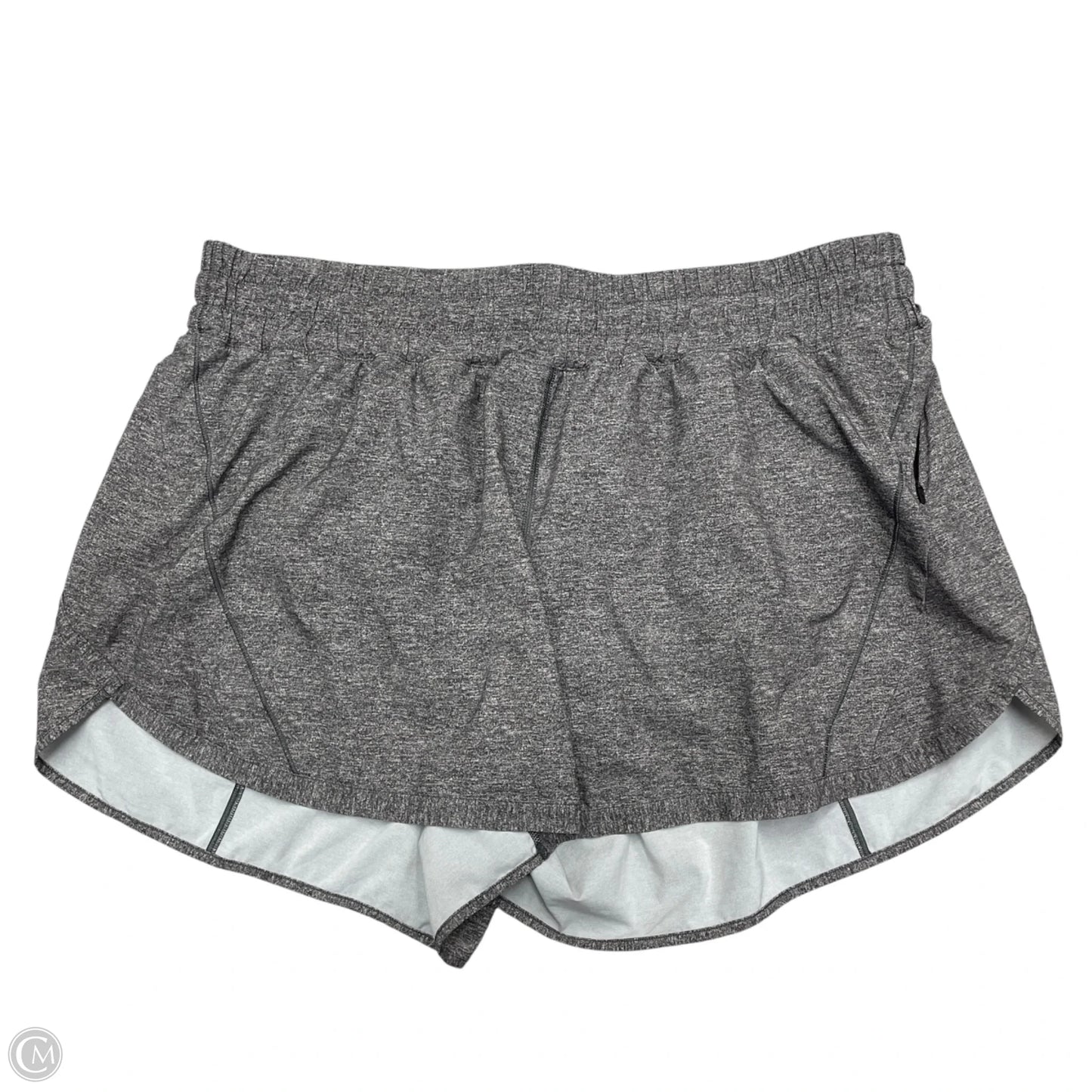Athletic Shorts By Lululemon In Grey, Size: 2x