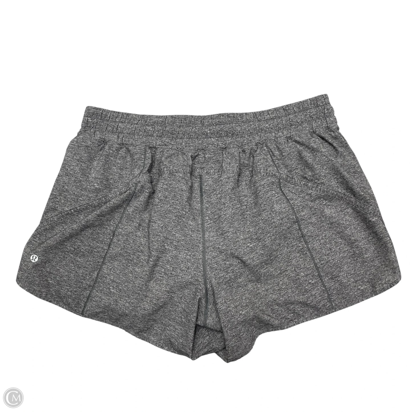 Athletic Shorts By Lululemon In Grey, Size: 2x