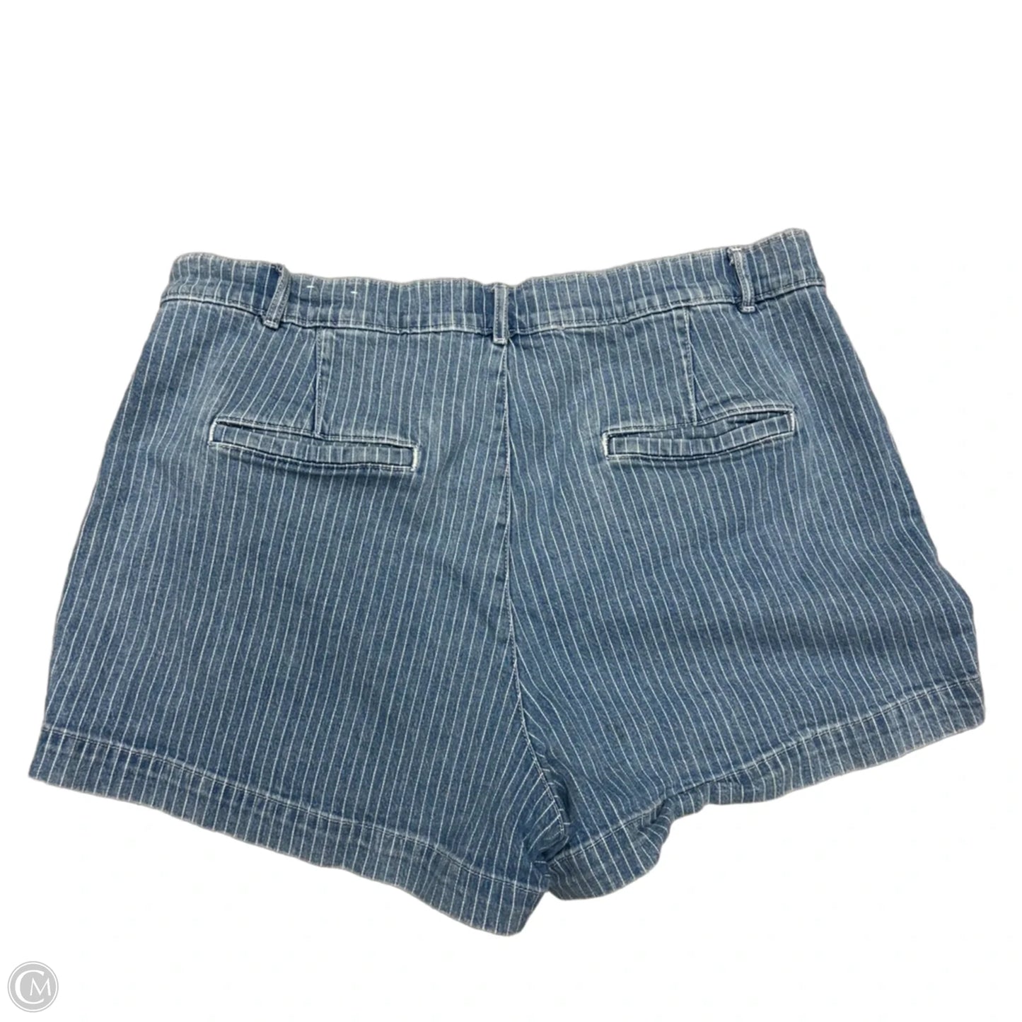 Shorts By Loft In Blue Denim, Size: 18