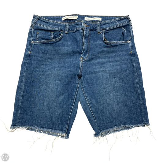 Shorts By Pilcro In Blue Denim, Size: 14