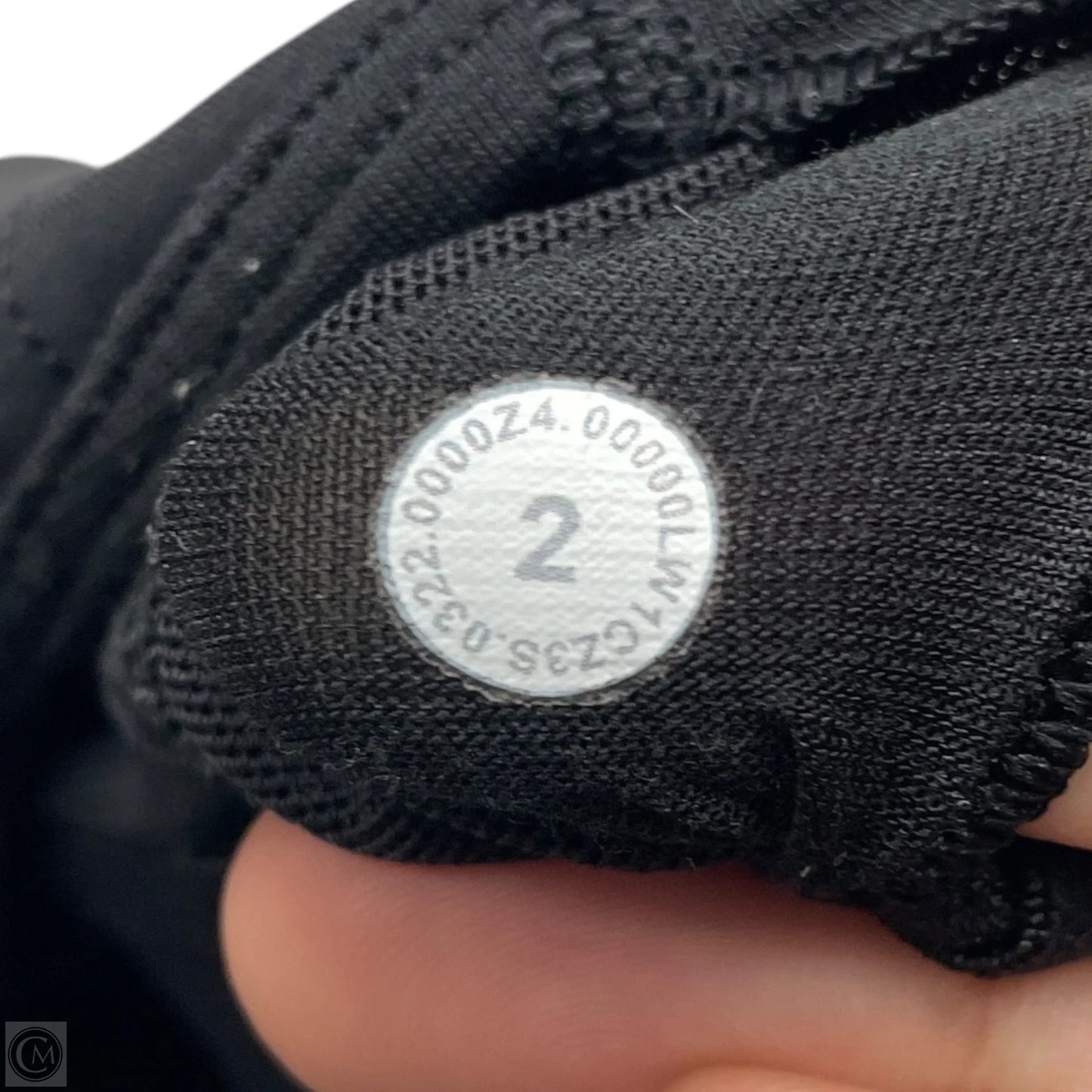 Athletic Bra By Lululemon In Black, Size: Xs
